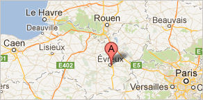 Le Relais du Bon'Eure, chambres d'hôtes en centre-ville à Evreux (27), en Haute-Normandie, entre Rouen, Caen, Dreux et Paris.